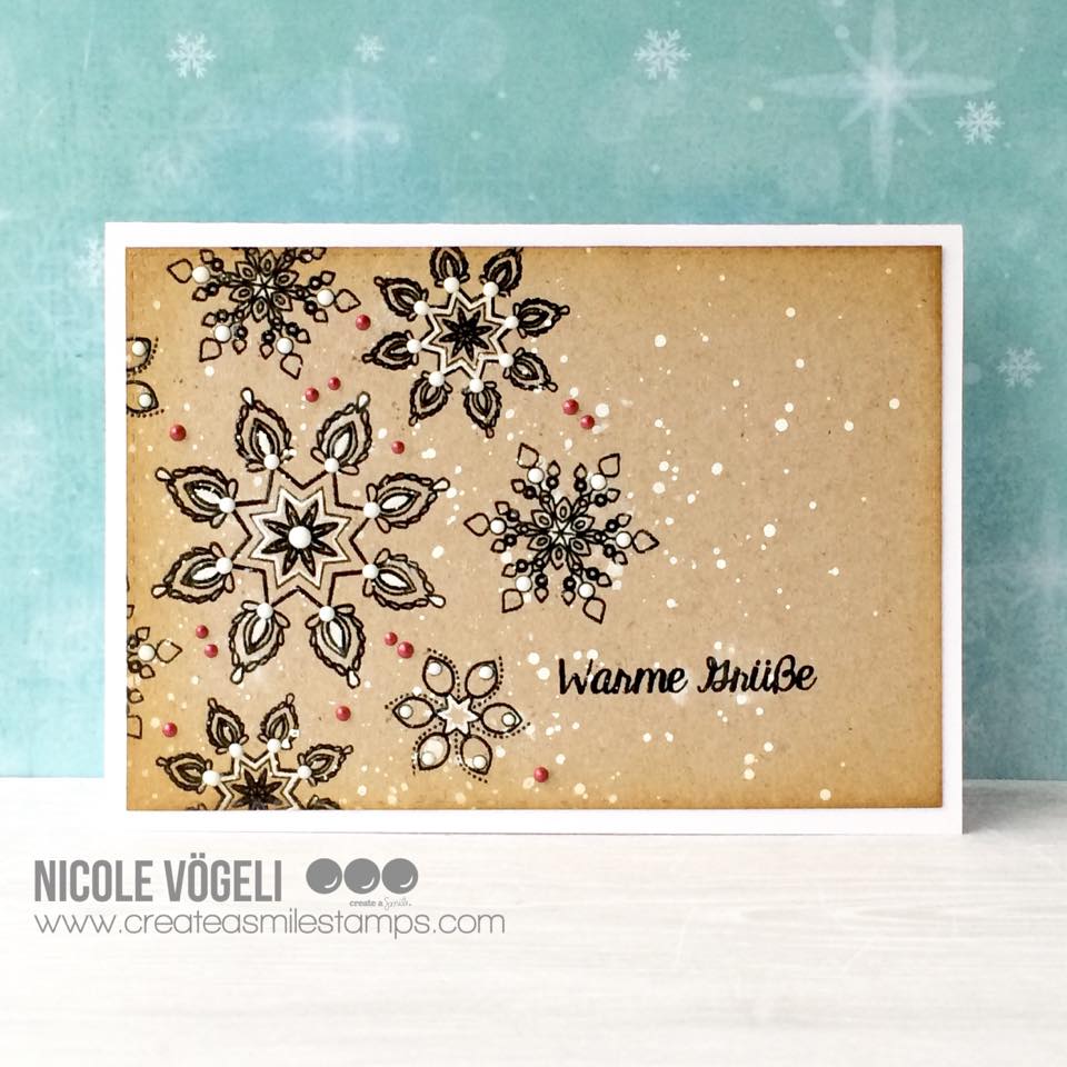 Stempel A6 Snowflake whispers