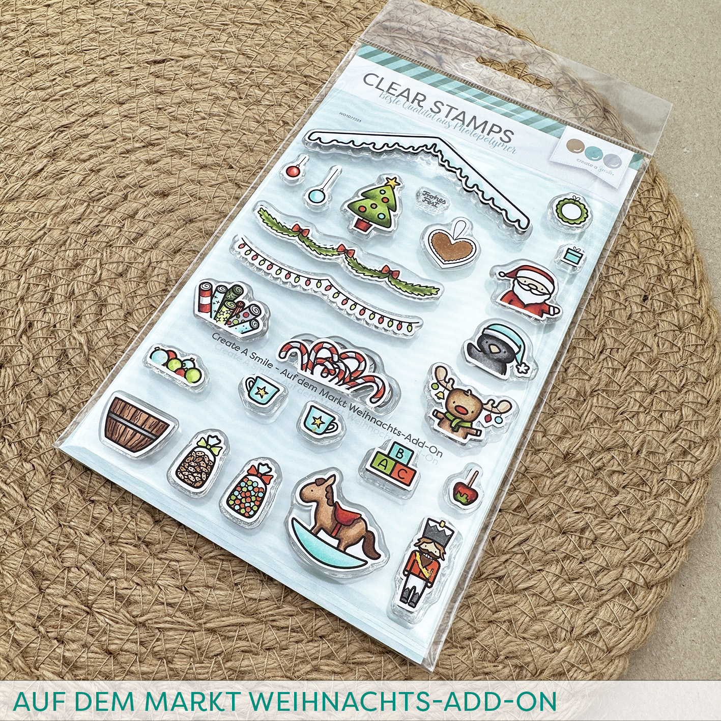 Stempel A6 Auf dem Markt Weihnachts-Add-On