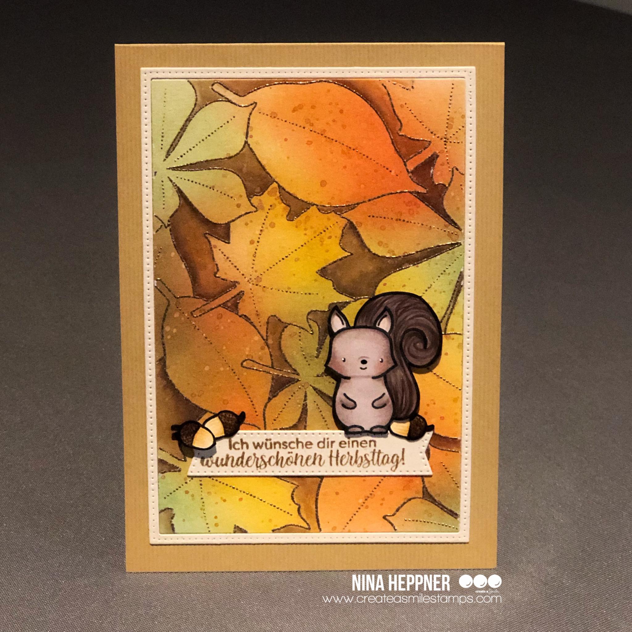 Stempel A5 Herbstlaub