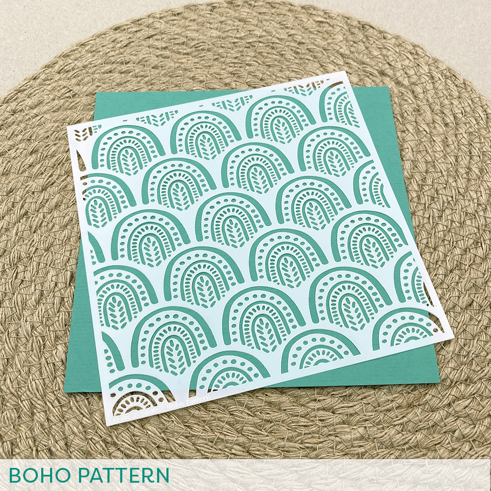 Stencil: Boho Pattern