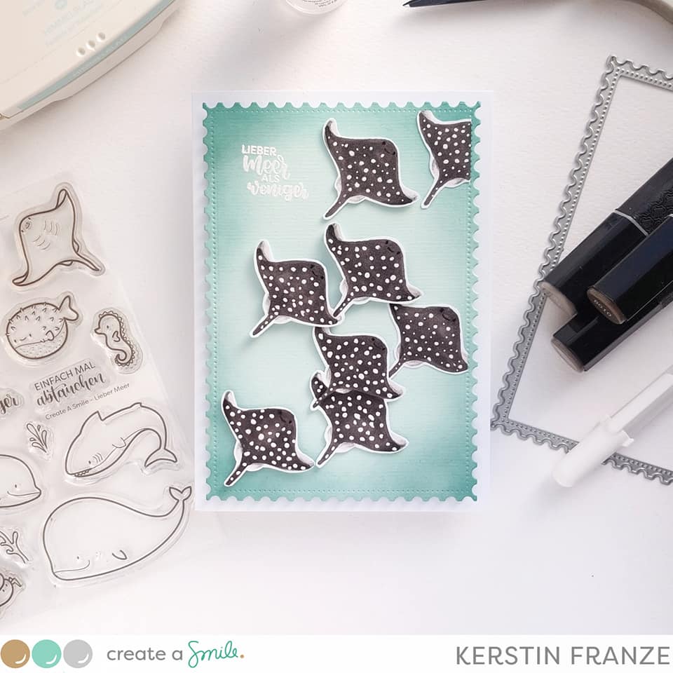 Stempel A6 Lieber Meer