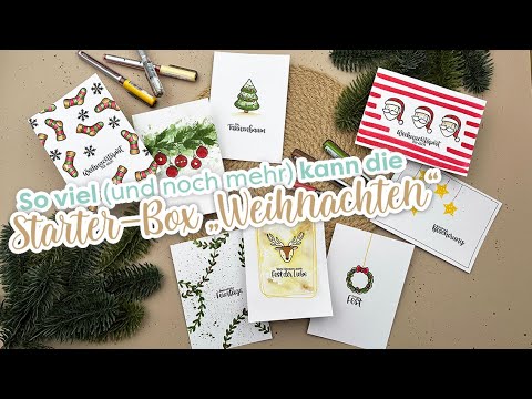 Stempel A6 Weihnachts-Mix