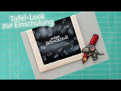 Stempel A6 Endlich Schulkind